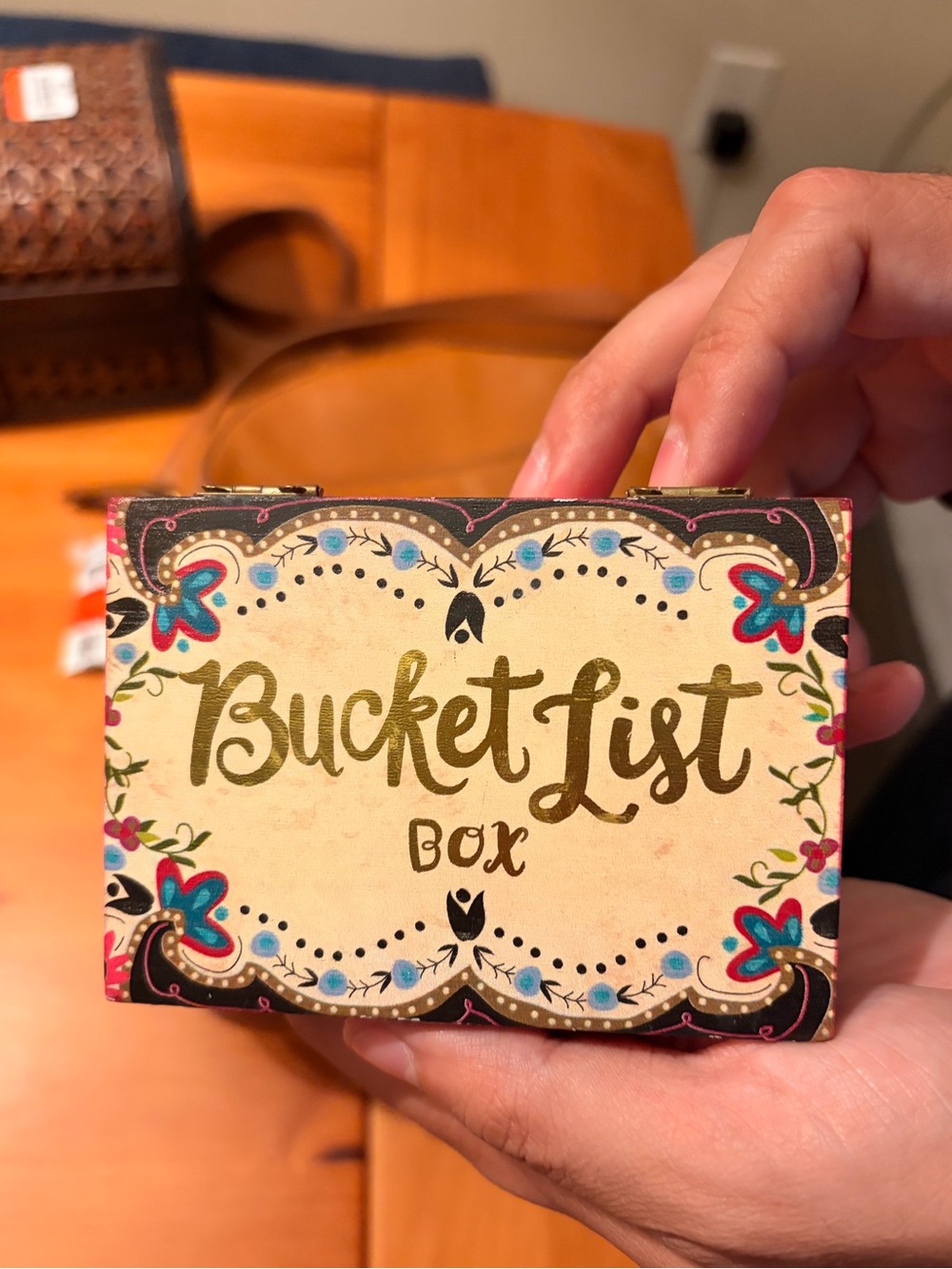 Natural Life Bucket List Box